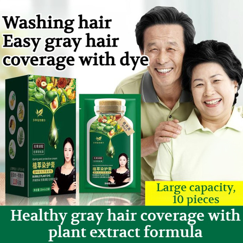 Hair Care Natural Ingredients - cover gray hair hair dye Natural