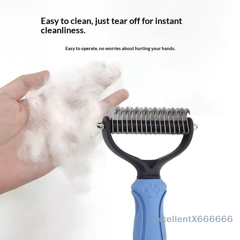 Hair Care Long Hair - Pet Deshedding Brush Reduce Flying Loose
