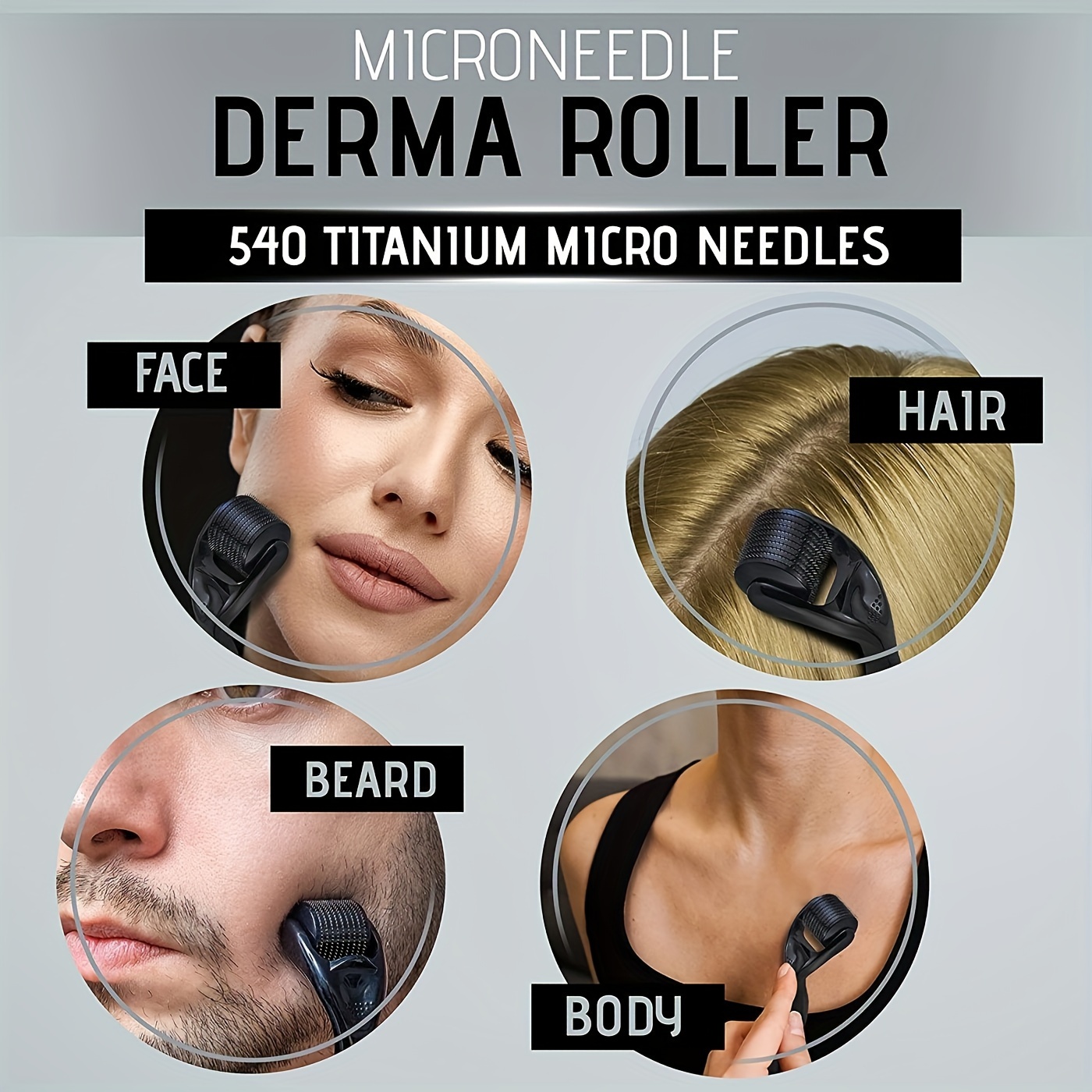 Men Beard Growth Roller Kit Me - đánh giá và giá Hair Care For Hair Growth
