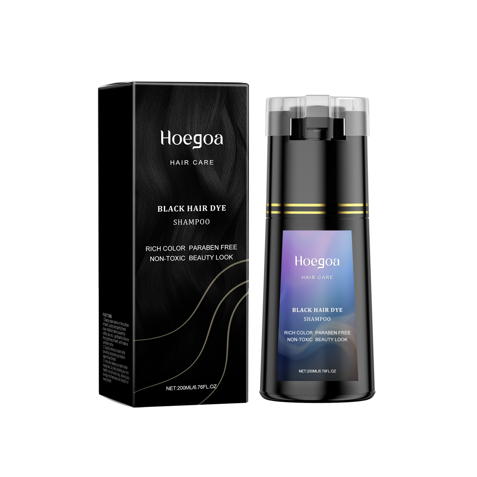 Hair Dye Shampoo for Gray Whit - đánh giá và giá Hair Care Natural Ingredients