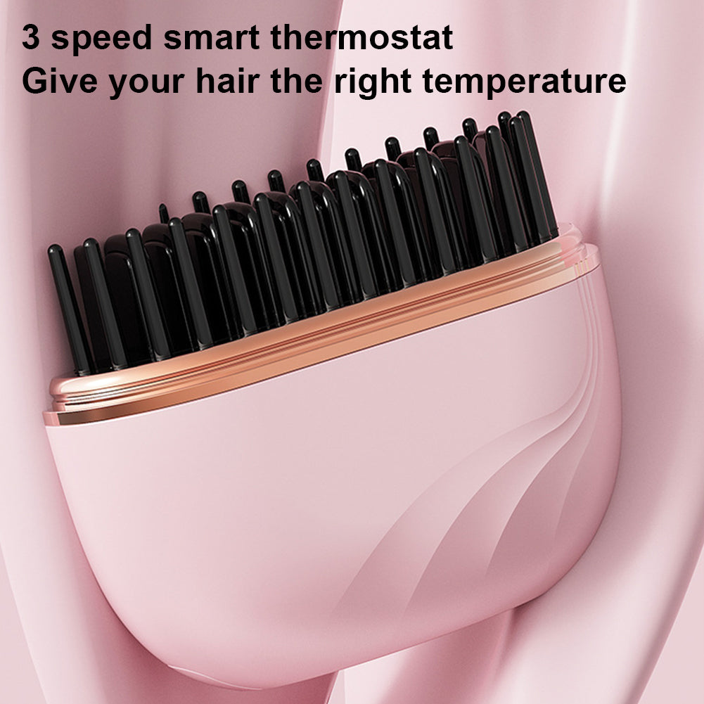 Hair straightening comb wirele - đánh giá và giá Hair Care Long Hair