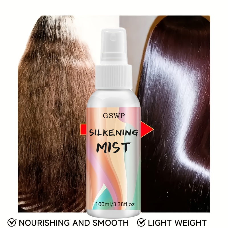 GSWP Silky Hair Spray Is a Lea - đánh giá và giá Heat Protectant Spray