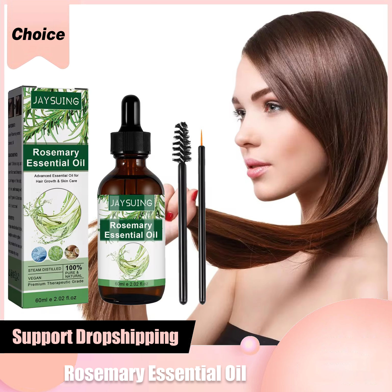 Rosemary Essential Oil For Hai - đánh giá và giá Hair Care For Hair Growth