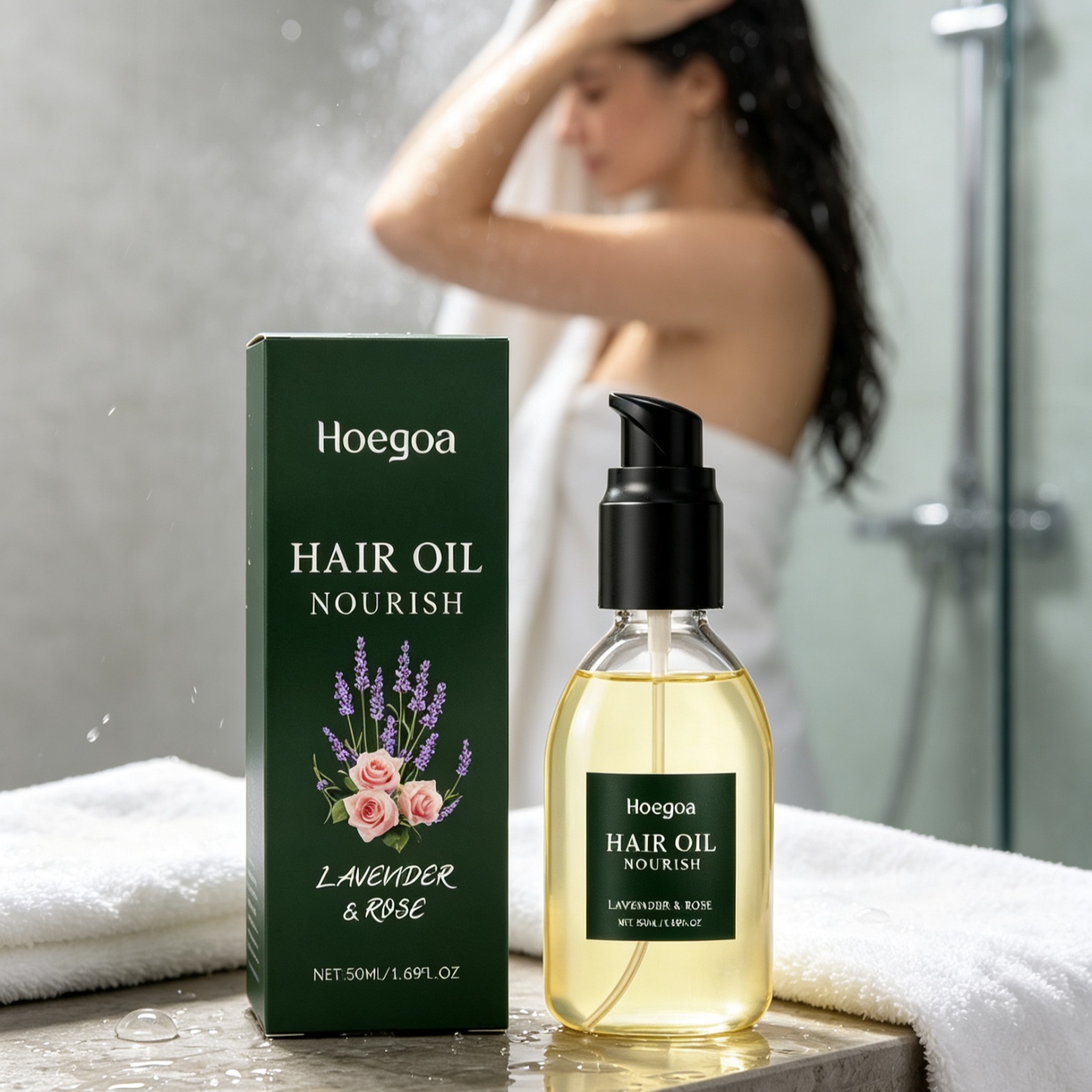 Hoegoa Lavender Rose Hair Car - đánh giá và giá Hair Care Natural Ingredients